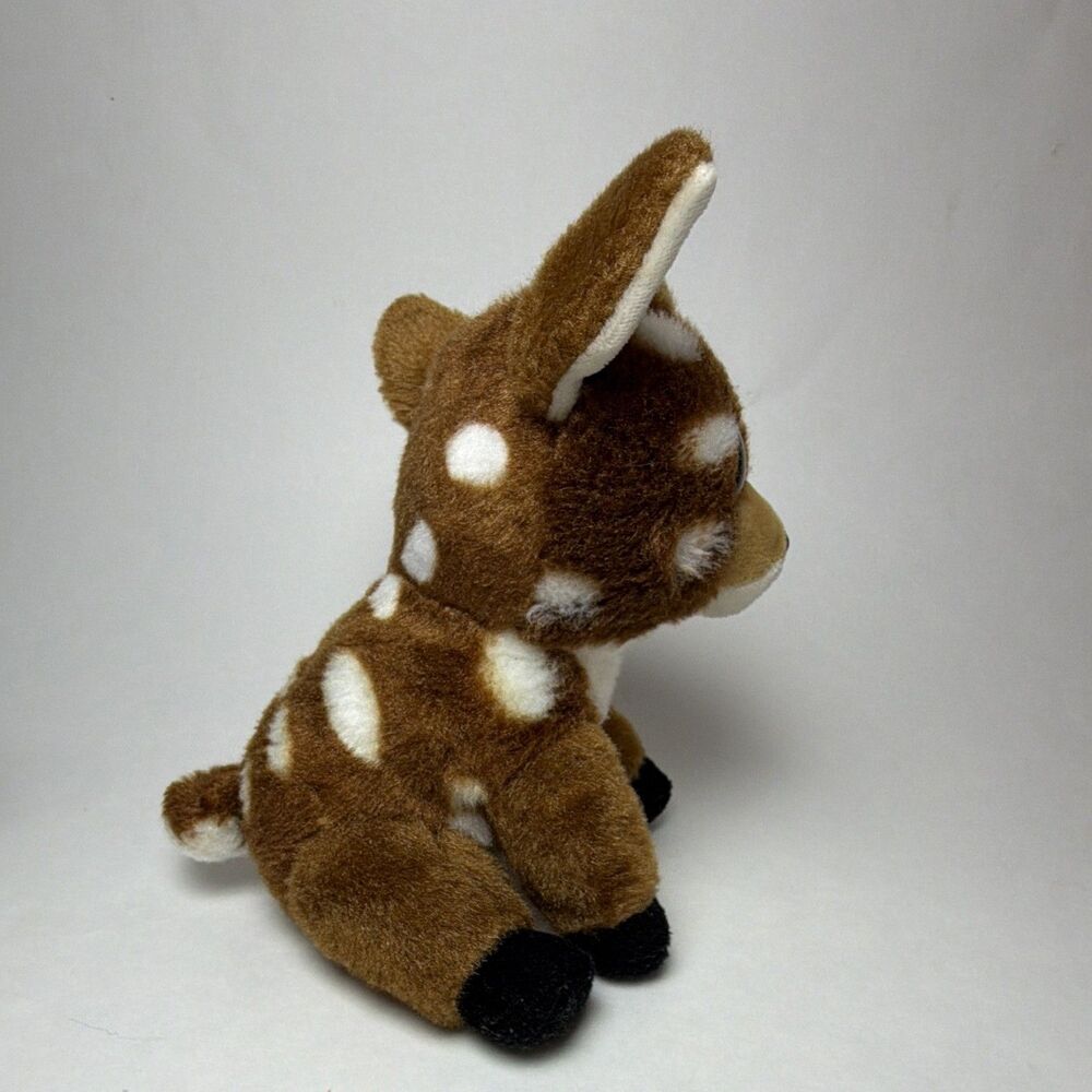 Ty Buckley Beanie Boos VelveTy Brown Deer Plush Stuffed Animal - Picture 2 of 5